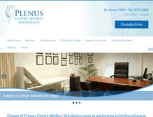 Tablet Screenshot of plenus.com.uy